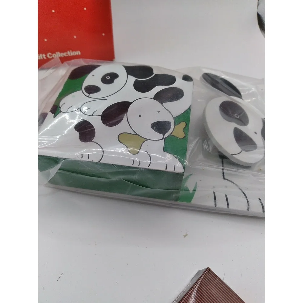 Avon Friendly Helper Memo Pencil Holder Dogs/ Puppies NIS Office organizer